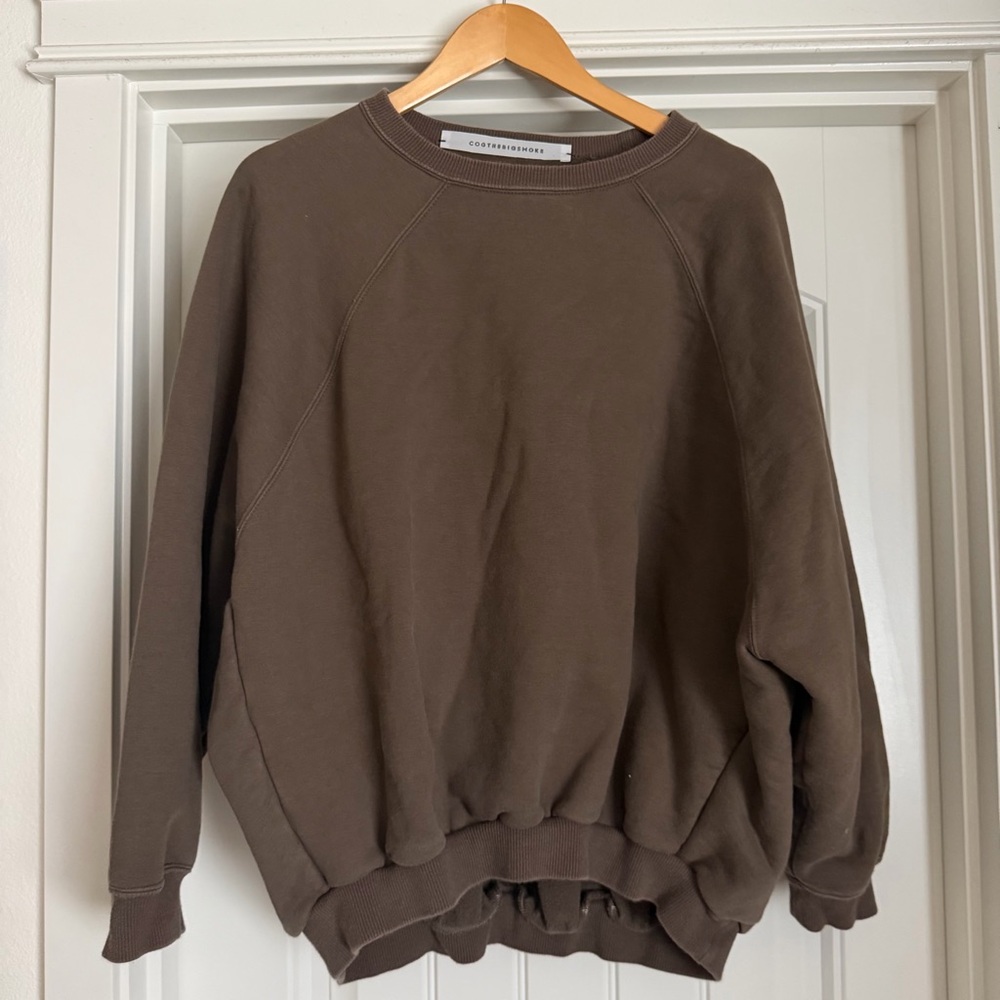 Cogthebigsmoke Sweatshirt - 22 Leila wide cuff sweatshirt